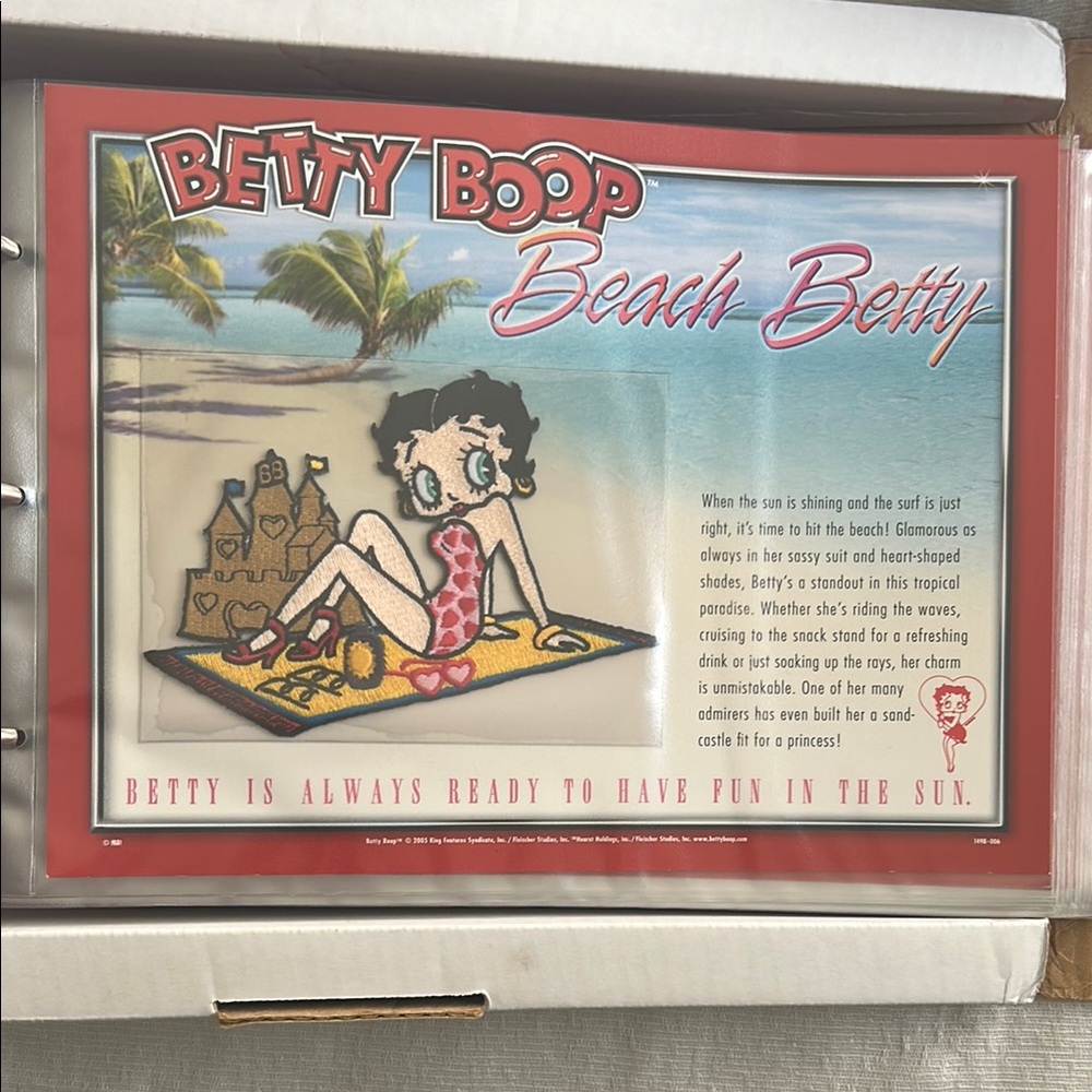Betty Boop Patch Collection Box - Picture 4 of 11
